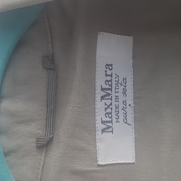 MaxMara Vintage Spring Coat 100% Silk - Picture 2 of 8